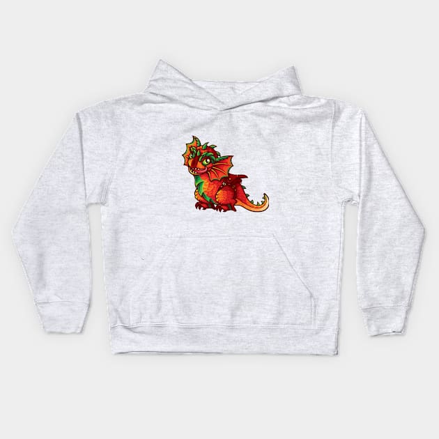 Skaarl lizard Kids Hoodie by BeataObscura